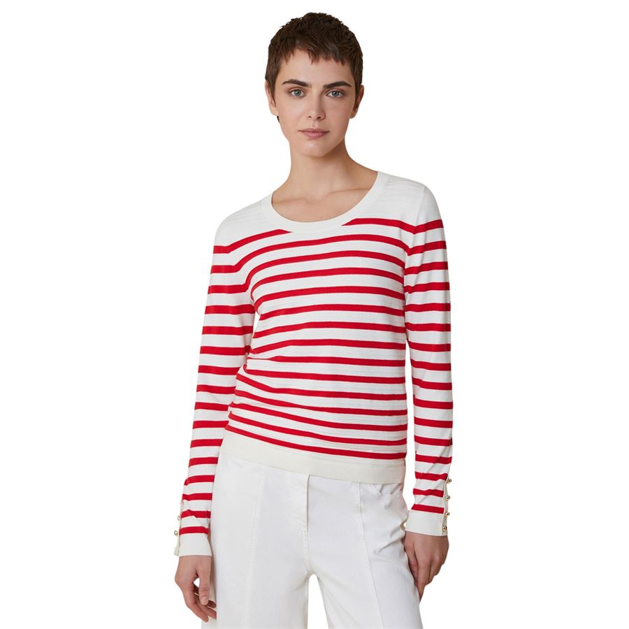 Umico maglia slim in tricot stretch da donna Penny Black | 2511361163200007